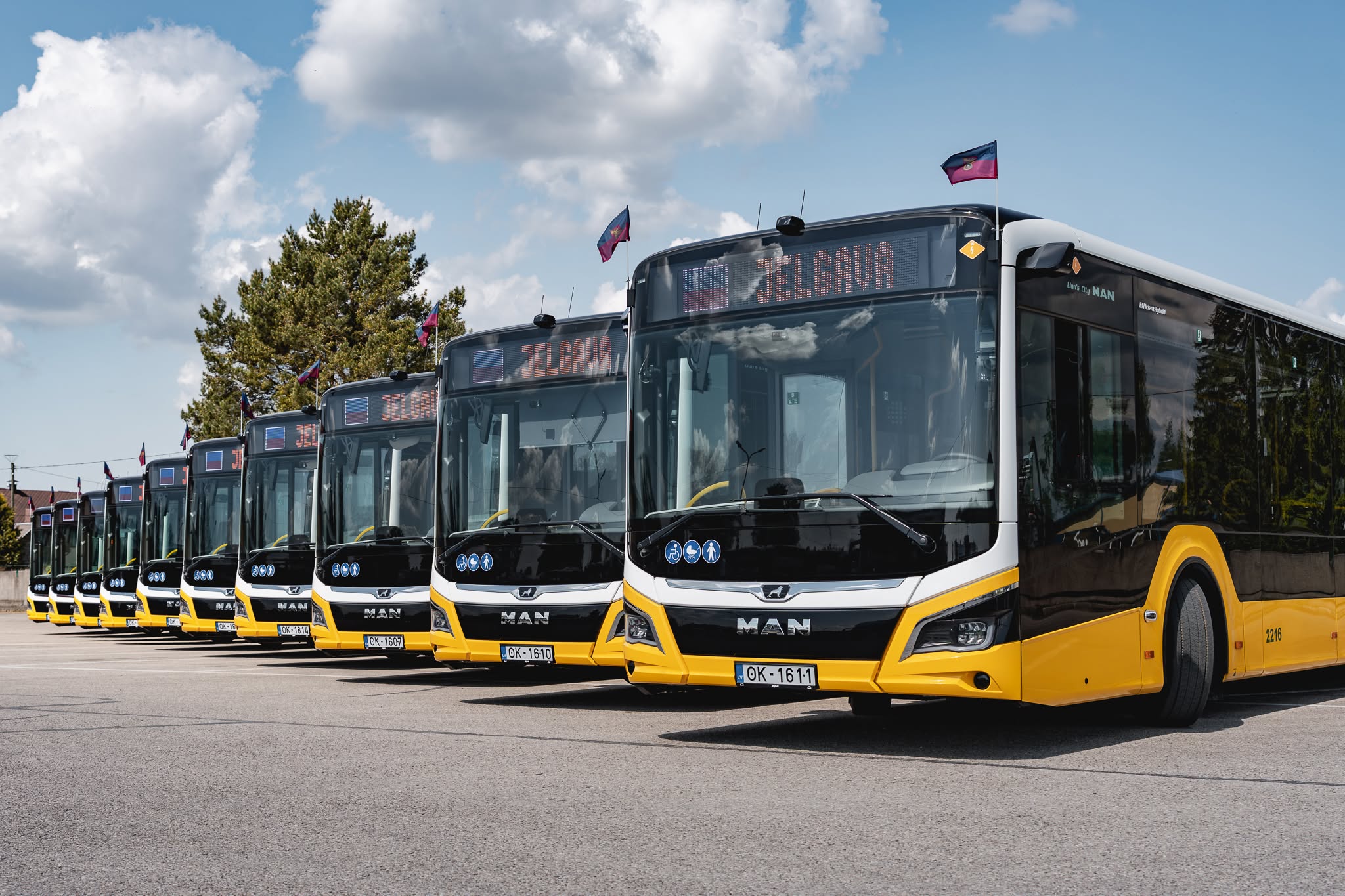 Delivers and Installs Display Systems for AVAR Auto Buses in Jelgava