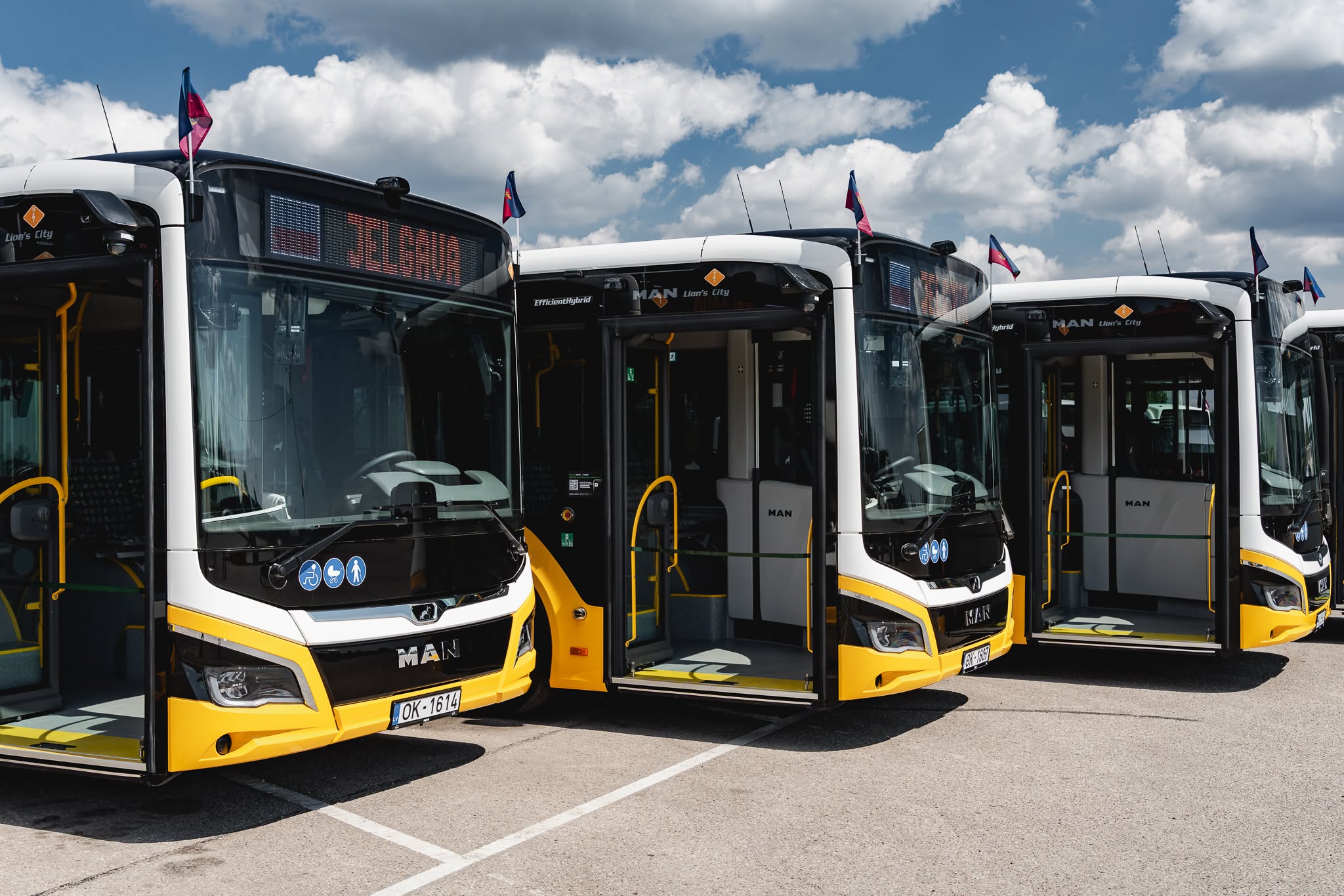 Delivers and Installs Display Systems for AVAR Auto Buses in Jelgava