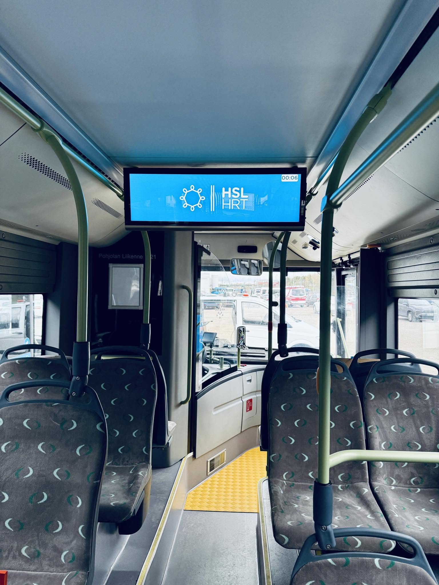 Luminator Display Systems Installed in Helsinki’s Electric Bus Fleet